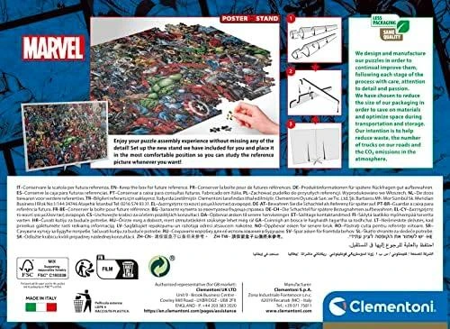 Clementoni Dėlionė 1000 vnt. - Marvel
