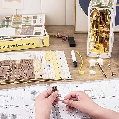 Robotime Mini namas 3D konstruktorius SUNSHINE TOWN