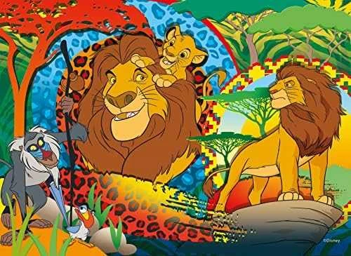 Dėlionė Lisciani LISCIANI DISNEY DVIPUSIS DĖLĖS GRINDYS MAXI 4X48 EL.