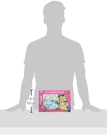 Ravensburger Dėlionė 3x49 vnt. - Princesės