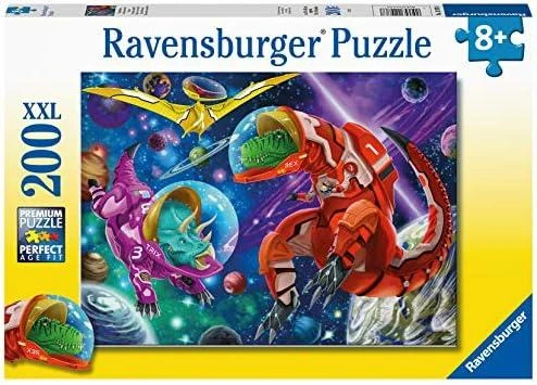 Ravensburger Dėlionė 200 vnt. - Kosminiai dinozaurai