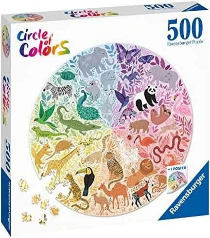 Ravensburger Dėlionė 500 vnt. - Gyvūnai