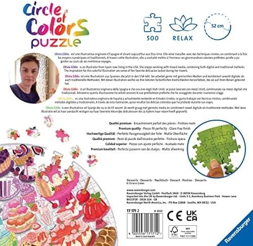 Ravensburger Dėlionė 500 vnt. - Desertai