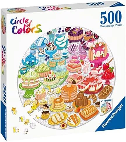 Ravensburger Dėlionė 500 vnt. - Desertai