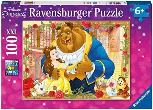 Ravensburger Dėlionė 100 vnt. - Gražuolė ir pabaisa