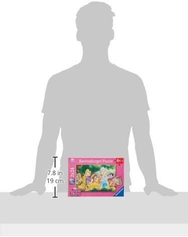 Ravensburger Dėlionė 2x24 vnt. - Princesių draugai
