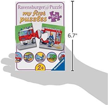 Ravensburger Dėlionė 9x2 vnt. - Transporto priemonės