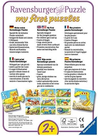 Ravensburger Dėlionė 9x2 vnt. - Mano pirmoji dėlionė
