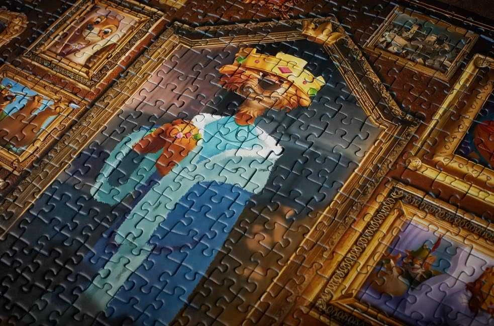 Ravensburger "Villainous" Dėlionė 1000 vnt. - Karalius Jonas