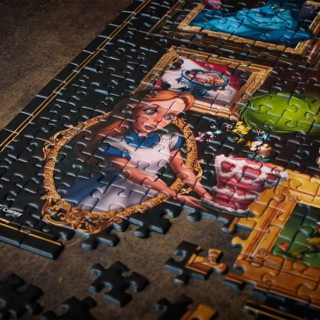 Ravensburger "Villainous" Dėlionė 1000 vnt. - Piktadarė: Alisa stebuklų šalyje