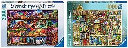 Ravensburger Dėlionė 2000 vnt. - Knygų pasaulis