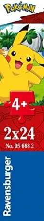 Ravensburger Dėlionė 2x24 vnt. - Pokemonai