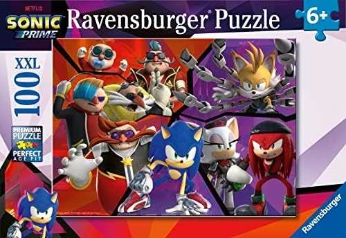 Ravensburger Dėlionė 100 vnt. - Sonic Prime