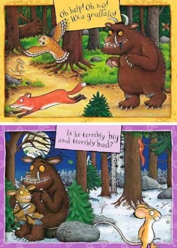 Ravensburger Dėlionė 2x24vnt. - Gruffalo