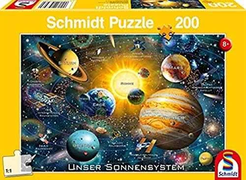 Schmidt Dėlionė 200 vnt. - Mūsų saulės sistema