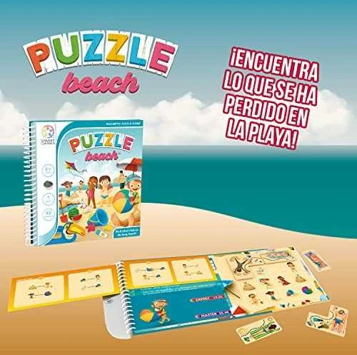 Smart Games „SmartGames“ – „Magnetic Travel“ – Dėlionė „Paplūdimys“ (Šiaurės Amerika) (SG2327)