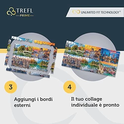 Trefl Dėlionė 1000 vnt. - Mieli gyvūnai
