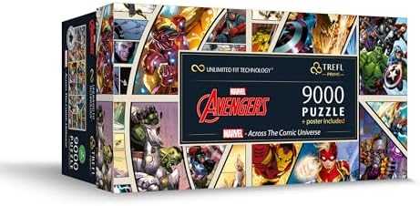 Trefl Dėlionė 9000 vnt. - Marvel: Keršytojai