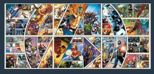 Trefl Dėlionė 9000 vnt. - Marvel: Keršytojai