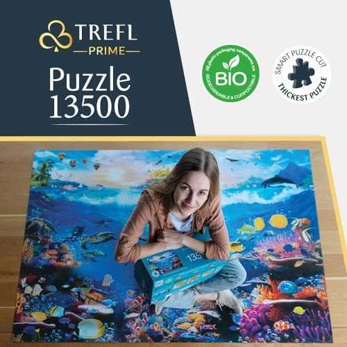 Trefl Dėlionė 13500 vnt. - Pasinerkite į povandeninį rojų