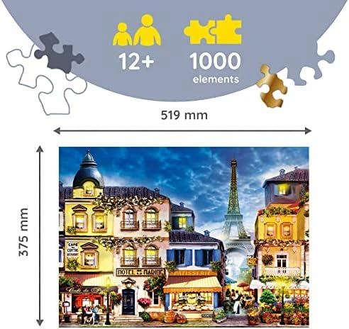 Trefl Medinė dėlionė 1000 vnt. - Prancūzijos slėnis