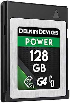 Atminties kortelė „Delkin CFexpress Power R1780/W1700“ (G4) 128 GB atmintis