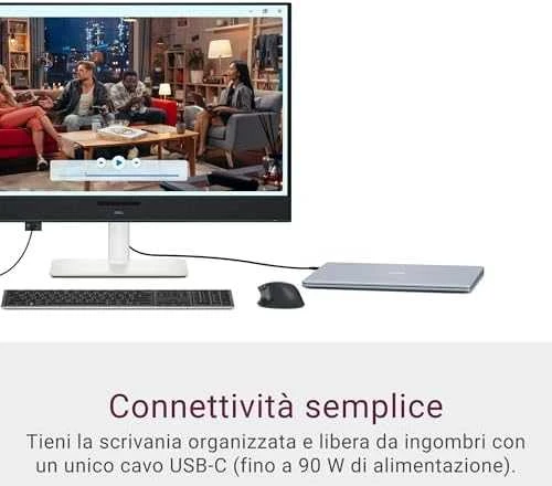 Monitorius Dell S3225QC, 32" 4K UHD (3840x2160) QD-OLED, 120Hz, 0.03ms, FreeSync Premium Pro, HDR True Black 400, Dolby Vision, USB-C, garsiakalbiai