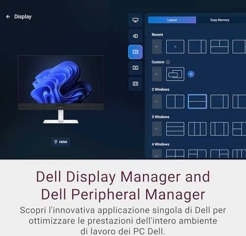 Monitorius Dell S3225QC, 32" 4K UHD (3840x2160) QD-OLED, 120Hz, 0.03ms, FreeSync Premium Pro, HDR True Black 400, Dolby Vision, USB-C, garsiakalbiai