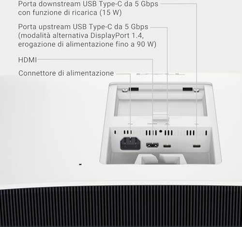 Monitorius Dell S3225QC, 32" 4K UHD (3840x2160) QD-OLED, 120Hz, 0.03ms, FreeSync Premium Pro, HDR True Black 400, Dolby Vision, USB-C, garsiakalbiai