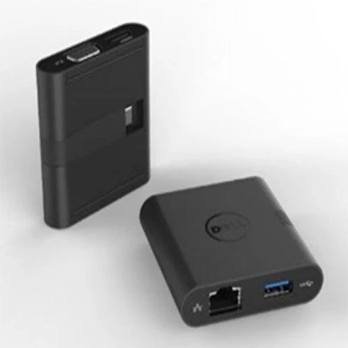 „Dell“ USB C tipo adapteris prie HDMI, VGA, Ethernet, USB 3.0, Gigabito eterneto, DA200