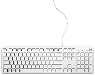 DELL KB216 klaviatūra USB QWERTZ Vokiečių Balta