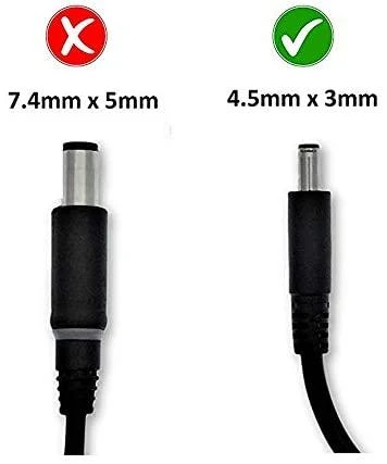 Dell AC Adapteris, 45W, 19.5V, 3