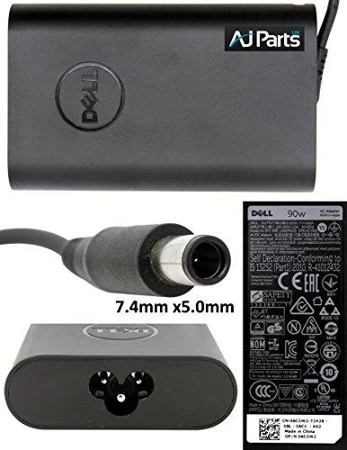 Dell nešiojamojo kompiuterio maitinimo adapteris 90 W 5 mm 4,6 A 19,5 V (JCF3V)