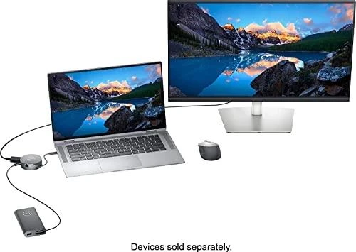 Dell DA310 7-in-1 USB-C Jungčių stotelė, Sidabrinis