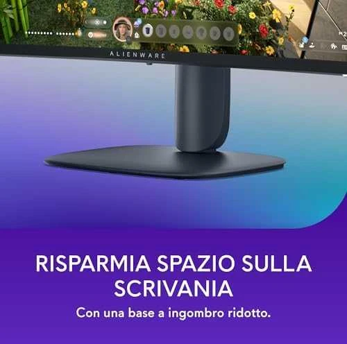 Žaidimų monitorius Dell Alienware Gaming AW3225DM /Išlenktas/VA 2560x1440/ 16:9 /180 Hz/ 1 ms/ 400cd/m2 /AMD FreeSyncTM/VESA AdaptiveSync/Juodas