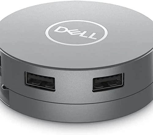 Dell | 6 viename USB-C kelių prievadų adapteris | DA305 | C tipo USB