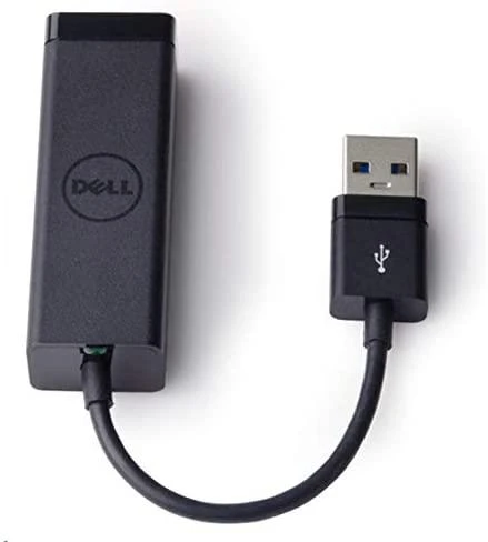 DELL DBJBCBC064 kabelių sąsaja / invertavimo adapteris USB 3.0 A RJ-45 Juoda
