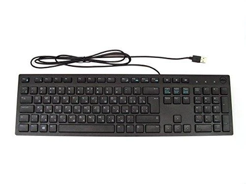 Dell multimedijos klaviatūra KB216, RUS, Juoda 580-ADGR