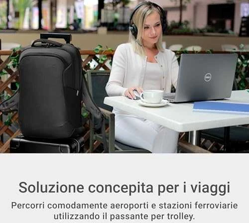 Dell | CP5723 | „Ecoloop Pro“ kuprinė | Kuprinė | Juoda | 11–15 colių