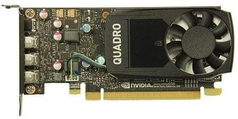 Vaizdo plokštė Dell NVIDIA Quadro P400 2GB GDDR5, 3 x Mini DisplayPort