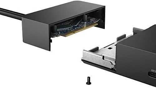 Dell | WD19DCS | Prijungimo stotis | Ethernet LAN (RJ-45) jungtys 1 | DisplayPorts kiekis 2 | USB 3.0 (3.1 Gen 1) Type-C jungtys kiekis 1 | USB 3.0 (3.1 Gen 1) jungtys kiekis 3 | HDMI jungtys kiekis 1