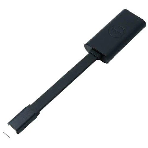 DELL 470-ABND kabelių sąsaja / invertavimo adapteris Gigabit Ethernet C tipo USB Juoda