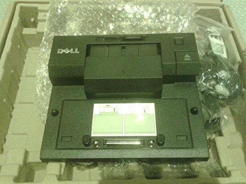 Dell E-Port replikatorius su prijungimo instrukcija