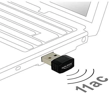 „DeLock“ WLAN USB 2.0 dviejų dažnių nano lazdelė