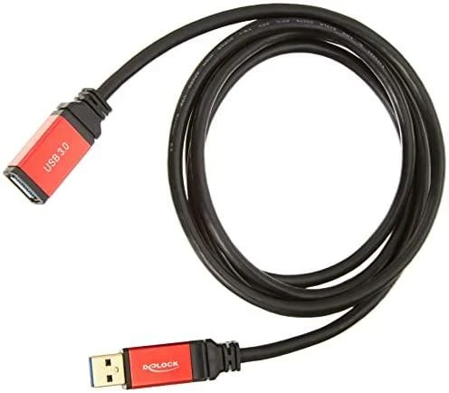 DELOCK Cable USB 3.0 raudonas prailginimas 2,0 m