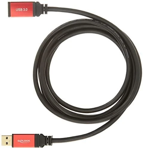 DELOCK Cable USB 3.0 raudonas prailginimas 2,0 m