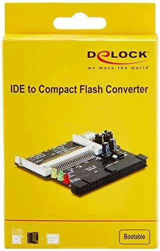 Delock IDE - SATA, Juodas (91620)