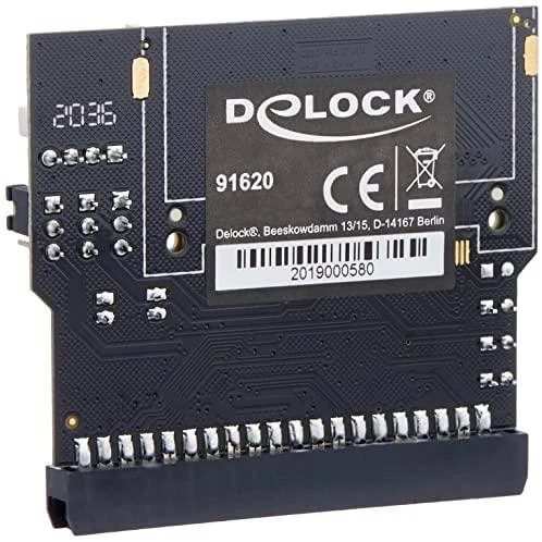 Delock IDE - SATA, Juodas (91620)