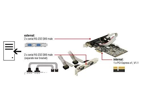 DELOCK 89178 Delock 4 x serijinė PCI Express kortelė