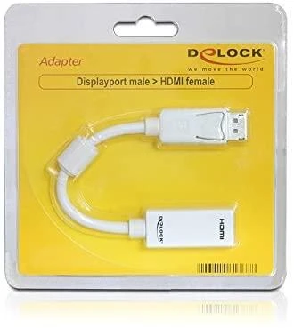 DELOCK Adapteris Displayport male> HDMI moteriška